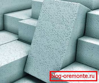 Ready-made foam concrete blocks Ready-made foam concrete blocks