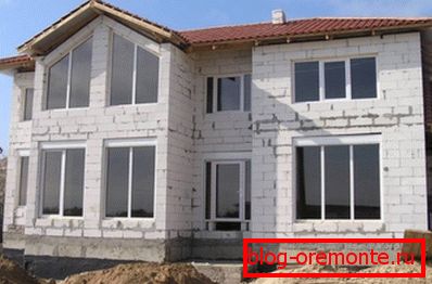 Ready house from gazoblokov Ready house from gazoblokov