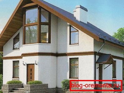 Ready house from foam concrete