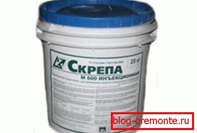 Ready repair composition for concrete floor Ready repair composition for concrete floor