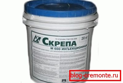 Ready repair composition for concrete floor