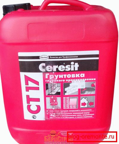 Deep penetration primer for concrete Ceresit CT 17