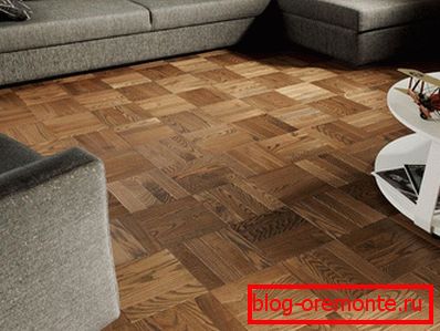 Artistic laminate hard to distinguish from the flooring