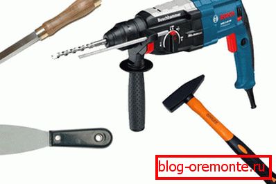 Tool for sealing seams