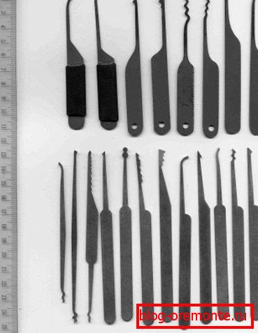 Tools for damaging locks Tools for damaging locks