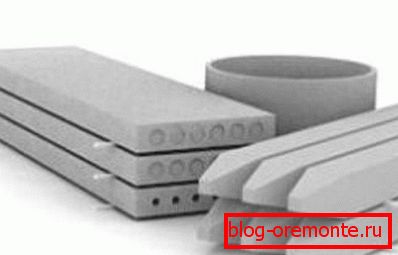 Products from heavy grades of concrete Products from heavy grades of concrete