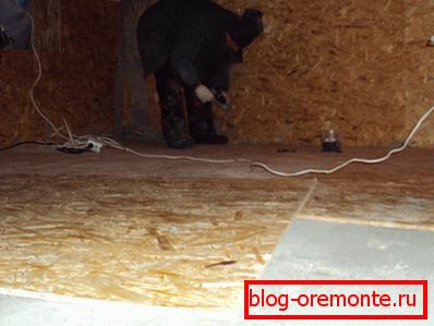 How to fix the OSB to the concrete floor by yourself How to fix the OSB to the concrete floor by yourself