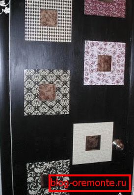 Decor door using simple way how to upgrade the old interior door