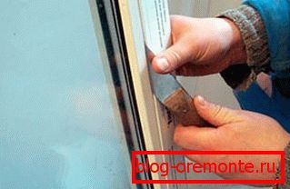 Plastic balcony door - glass pack repair how to repair a balcony door