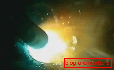 Heating during welding how to cook the gate yourself