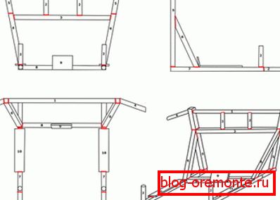 How to make a horizontal bar door How to make a horizontal bar door