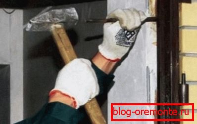 Fastening through the box how to install metal front door