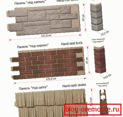Varieties of material