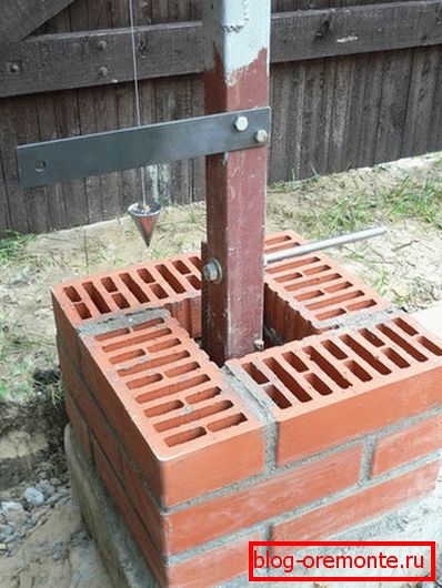 Measure the perpendicular to install the post Measure the perpendicular to install the post