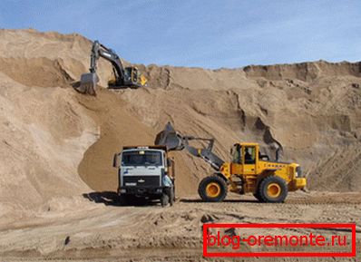 Quarry sand Quarry sand