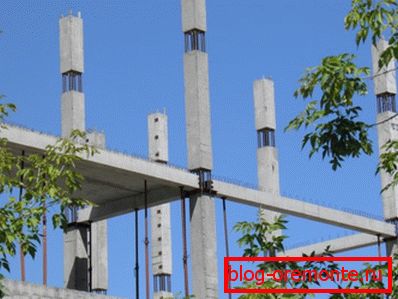 The framework of the walls and floor slabs The framework of the walls and floor slabs