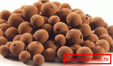Expanded clay - durable and heat-resistant clay heat insulator. Expanded clay - durable and heat-resistant clay heat insulator.