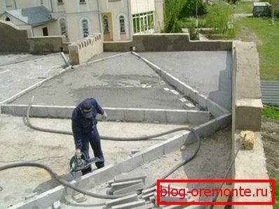 Thin concrete