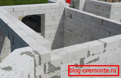 Aerated concrete masonry Aerated concrete masonry