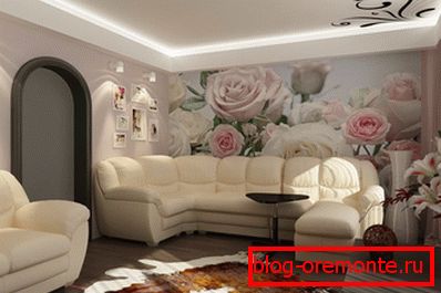 Classic round arch in the living room design Classic round arch in the living room design