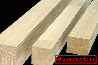 Larch glued timber Larch glued timber