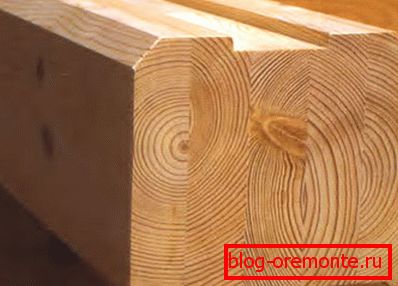 Glued profiled beam Glued profiled beam