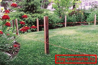 Pegs and cord - a simple, but very reliable way to conduct high-quality markup Pegs and cord - a simple, but very reliable way to conduct high-quality markup