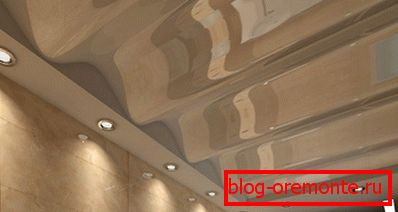 Wave ceiling combination