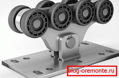Accessories for sliding gates: castors Accessories for sliding gates: castors