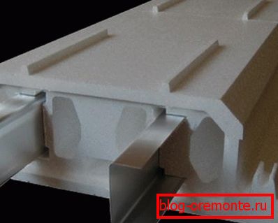 The construction of foam concrete. The construction of foam concrete.