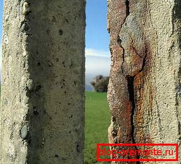 Corrosion gap Corrosion gap