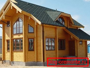 Cottage of profiled blanks Cottage of profiled blanks