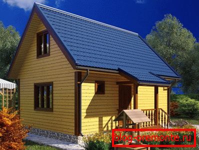 Cottage with living room, bedroom and kitchen Cottage with living room, bedroom and kitchen