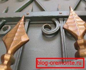Applying peak in forging details forged gate drawings