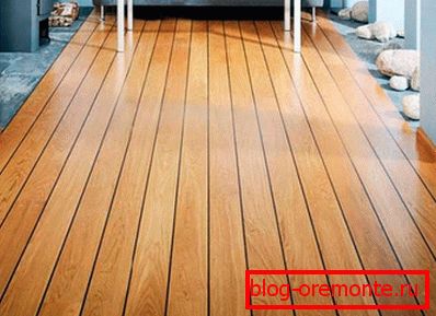 Beautiful wooden floor
