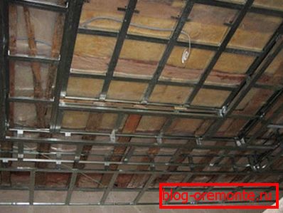 Mounting frame made of metal profile Mounting frame made of metal profile
