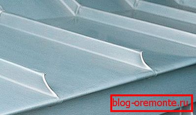 Zinc titanium roof