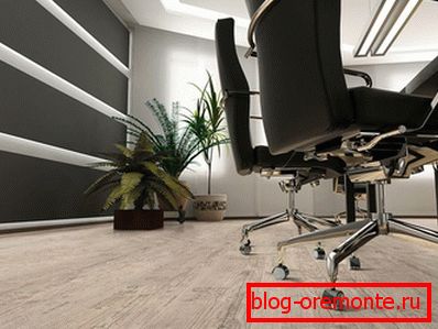 Material used in commercial premises