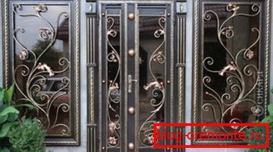 Light forged doors