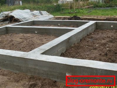 Strip foundation Strip foundation