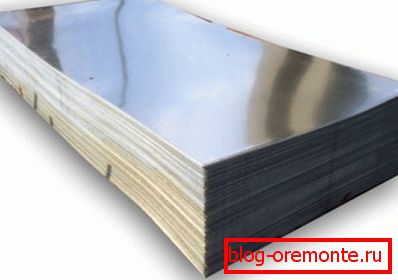 Galvanizing sheets for formwork assembly Galvanizing sheets for formwork assembly