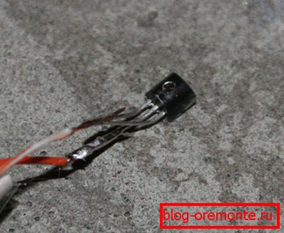 Amateur photo of concrete temperature measurement Amateur photo of concrete temperature measurement