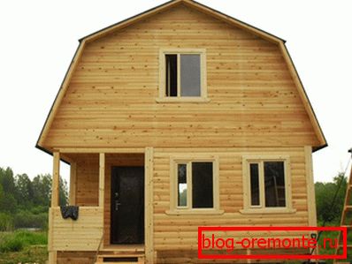 Mansard broken roof