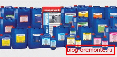 Materials that can be used as additives and impregnations in the solution for water protection Materials that can be used as additives and impregnations in the solution for water protection