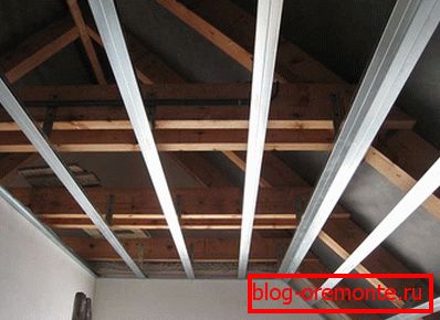 Metal supporting frame