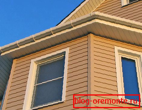 Disadvantages of the vinyl facade