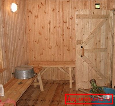 Self-cleaning washing department made by one of the home craftsmen Self-cleaning washing department made by one of the home craftsmen
