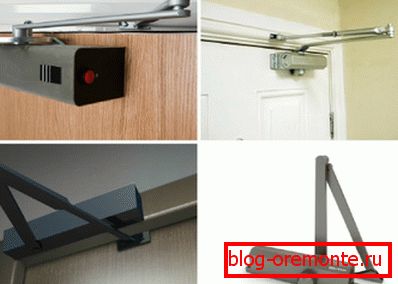Installation of door closer Installation of door closer