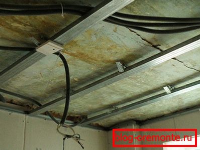 Electrical wiring in corrugation Electrical wiring in corrugation