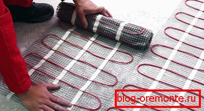 Installation of heating elements